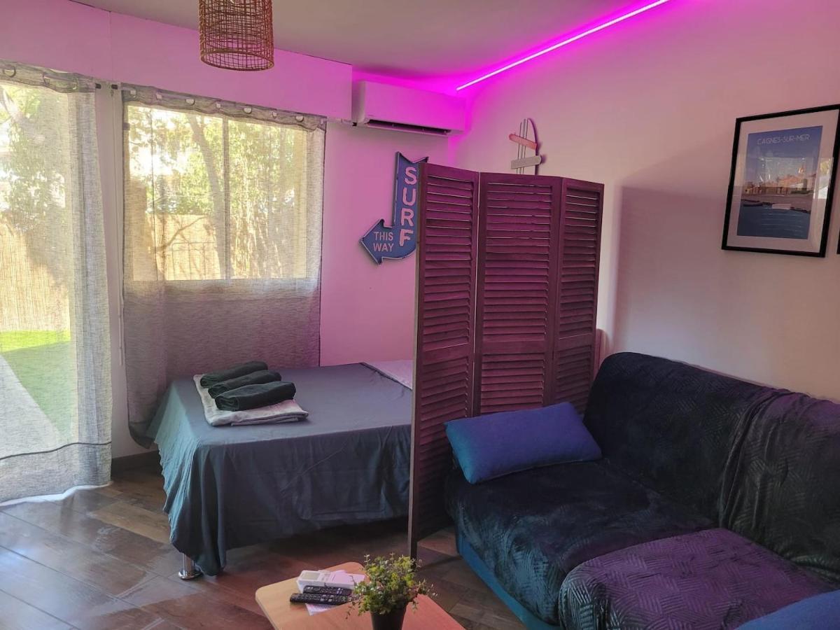Parking Prive + Jardin + Clim Proche Plage & Resto Cagnes-sur-Mer Zewnętrze zdjęcie