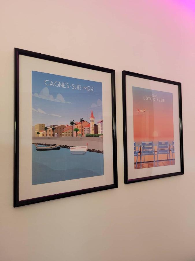 Parking Prive + Jardin + Clim Proche Plage & Resto Cagnes-sur-Mer Zewnętrze zdjęcie